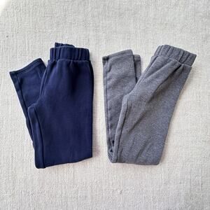 Gap Girl's Fleece Leggings Bundle GUC M/8
